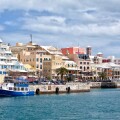 Waterfront of Hamilton, Bermuda.