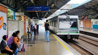 Medellin metro Colombia from Alamy 20Jan22 575x375