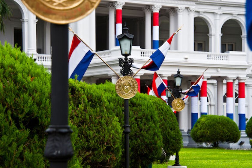 President Palace, Asuncion, Alamy, LatAM, 575