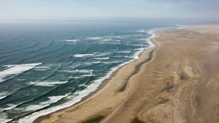 Namibia Skeleton Coast from Alamy 8Nov22 575x375