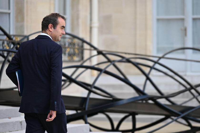 Prime Minister Sebastien Lecornu at the Council of Ministers meeting on 14 October 2025 - 14/10/2025 - France / Ile-de-France (region) / Paris - Julien Mattia / Le Pictorium