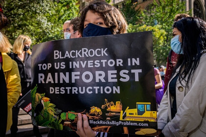 BlackRock protest 2020 Amazon rainforest climate from PA 12Jan21 575x375
