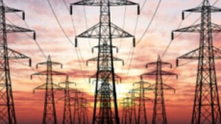 electricity pylons at sunset px230 for gc
