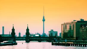 berlin skyline. Image shot 06/2013. Exact date unknown.