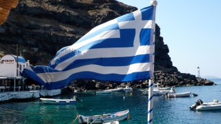 Greece Greek flag_alamy_29Mar23