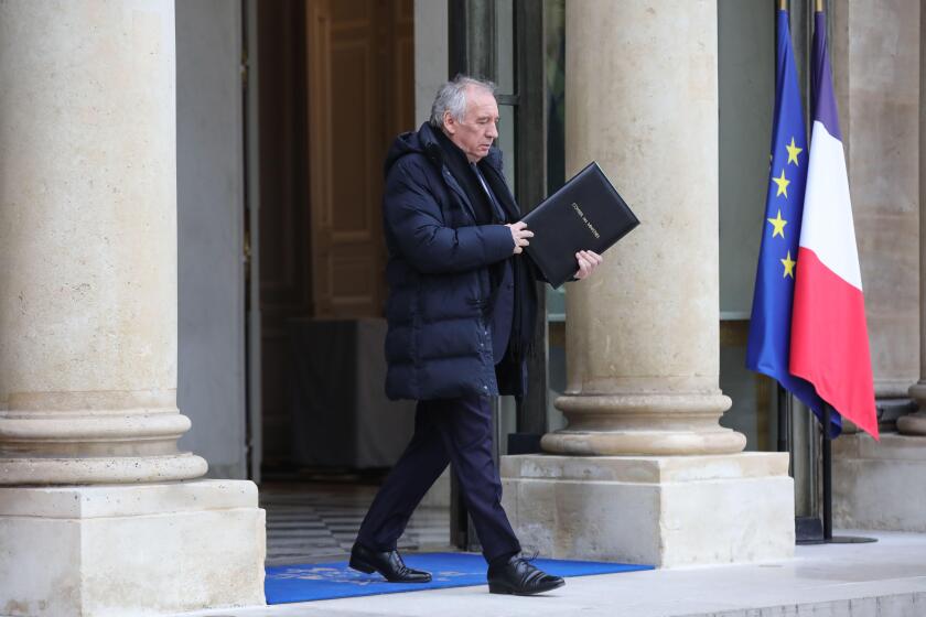 Paris, France on 22 january 2025, Francois Bayrou, Prime Minister. Credit Francois Loock/Alamy Live News