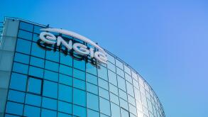 September 21, 2017 Bucharest/Romania - Engie (former GDF Suez) building and offices. Engie is a French multinational electric utility company;