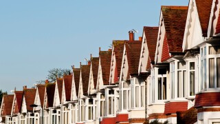 Row of houses, Kew, London, United Kingdom