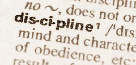 Definition of word discipline in dictionary
