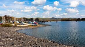 Carsington Water, a Severn Trent Water Reservoir in Derbyshire, England, U.K.