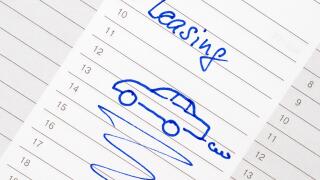Car Leasing. Image shot 06/2011. Exact date unknown.
