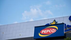 VUKOVAR, CROATIA - MAY 12, 2018: Pepco Logo on their main shop in Vukovar. belonging to Pepkor, Pepco is a Polish brand of store offering discounts on