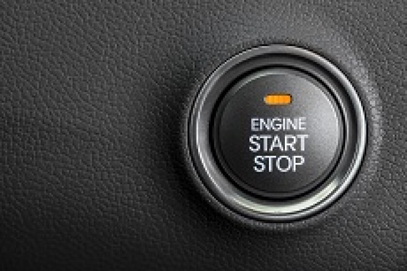 Car Start-Stop Button