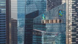 architecture of Downtown Core, Marina Bay, Singapore