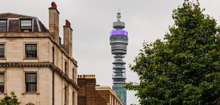 BT & Post Office Tower, London, Sunday, April 28, 2024. Photo: David Rowland / One-Image.com