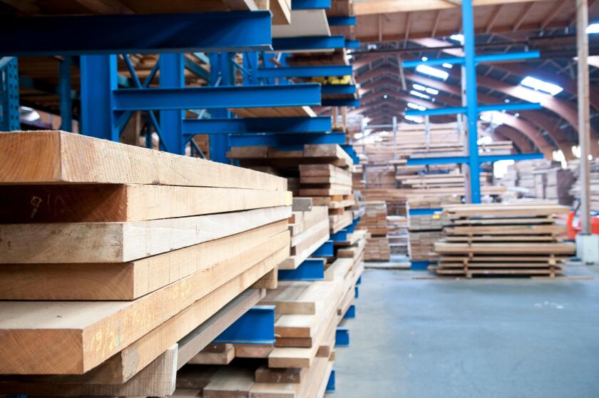 Plaks stored in logistics warehouse