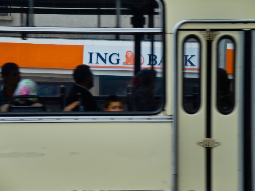 Everywhere in Turkey, even in the smaller cities you find the Dutch ING Bank. Instantly recognizable by the orange color.