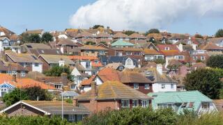 Residential houses, Arundel Drive West, Saltdean, East Sussex, England, United Kingdom