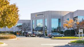 CHARLOTTE, NC, 24 NOV 2019: Synchrony Bank customer service call center offices on Ballantyne Commons Parkway in Charlotte.