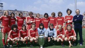 sports, soccer / football, European Champion Club's Cup, FC Bayern Muenchen, group picture, 1974, Additional-Rights-Clearences-Not Available