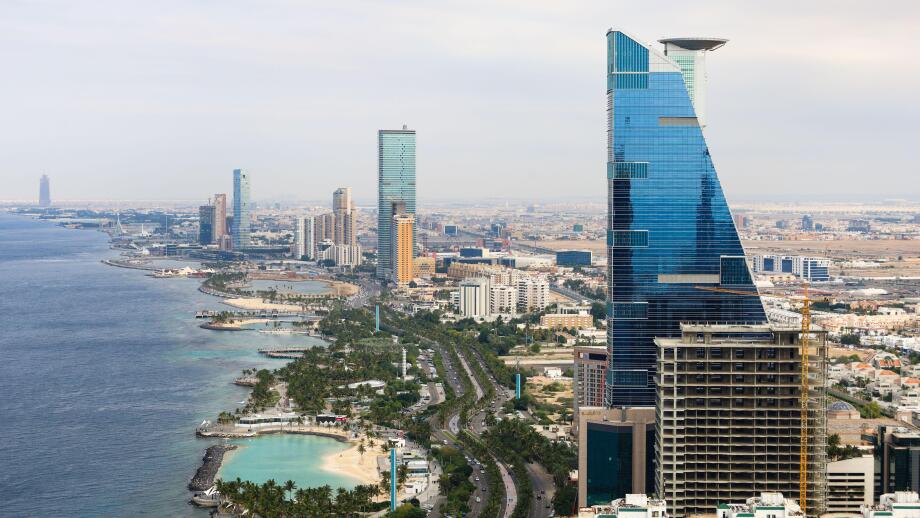 Jeddah, Saudi Arabia - cityescape - a beautiful view for jeddah city from top