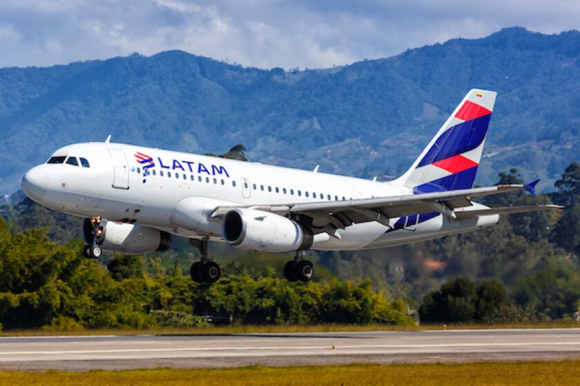 LAtam, Airlines, plane, travel, flight, airport, Medellin, Colombia, LAtAm, 575