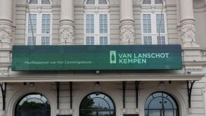 Billboard Concertgebouw Building Van Lanschot Kempen 2 May 2020