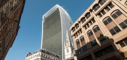 20 Fenchurch street London,  Walkie-Talkie skyscraper in the city