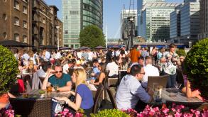 Henry's Cafe Bar - West India Quay - Canary Wharf - London