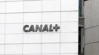 A picture taken on March 2nd, 2018 in Issy-les-Moulineaux, a neighbouring suburb of Paris, shows a view of French television Group Canal Plus (Groupe Canal Plus, Groupe Canal+). TF1 also operates quite a few niche-channels and owns the Pan-European sports