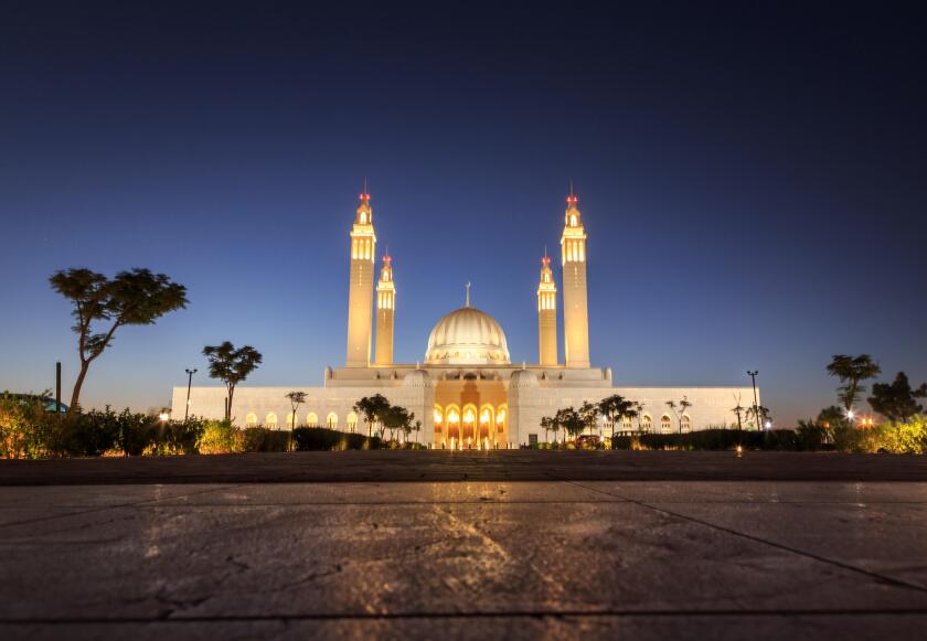 Sultan Qaboos Mosque near Nizza, Oman