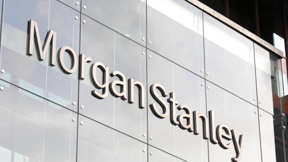 Morgan Stanley company sign
