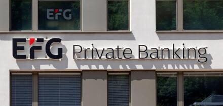 EFG Privatbank von Ernst AG, Vaduz, Furstentum Liechtenstein // EFG Private Bank of Ernst AG, Vaduz, Principality of, Liechtenstein. , . Credit: APA-PictureDesk/Alamy Live News