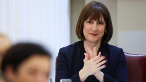 Chancellor of the Exchequer Rachel Reeves during the Financial and Professional Services Dinner, in the Egyptian Hall of Mansion House, in the City of London. Picture date: Thursday November 14, 2024.