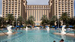 Sept. 8, 2012 - Florida, U.S. -  -- ORLANDO -- The pool of the Ritz Carlton Orlando Grande Lakes. (Credit Image: © J.Gwen Berry/The Palm Beach Post/ZUMAPRESS.com)