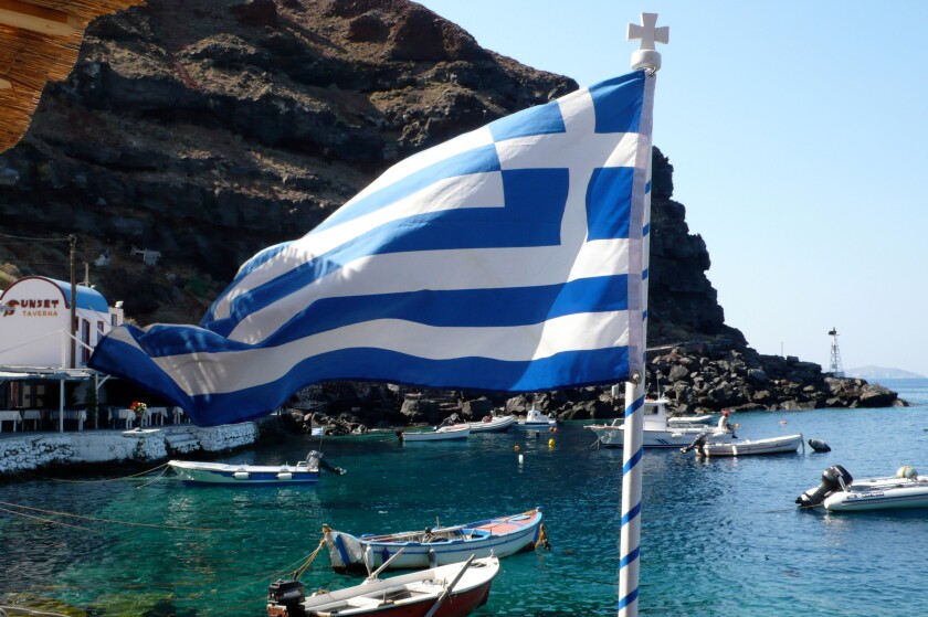 Greece Greek flag_alamy_29Mar23