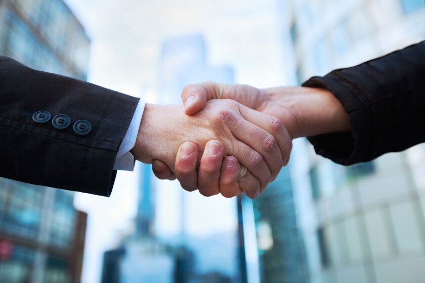 Recruitment handshake from Alamy 18 Jan