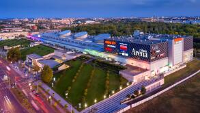 the biggest shopping plaza in Budapest. Included movie, bars, restaurants and many shops.