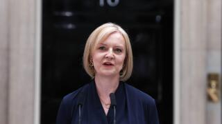 06/09/2022. London, United Kingdom. Prime Minister Liz Truss Arrives in Downing Street. 10 Downing Street. Newly elected Prime Minister, Liz Truss arr