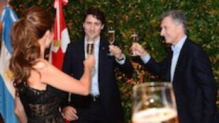 Mauricio Macri, Justin Trudeau, Canada, Argentina, LatAm