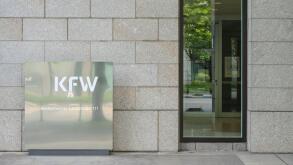 Kreditanstalt fur Wiederaufbau, Hauptsitz, Zentrale, PalmengartenstraBe, Frankfurt am Main, Hessen, Deutschland *** Kreditanstalt fur Wiederaufbau, Head Office, Headquarters, Palmengartenstrasse, Frankfurt am Main, Hesse, Germany