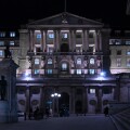 Bank of England headquarters Threadneedle Street City of London. Image shot 12/2008. Exact date unknown.