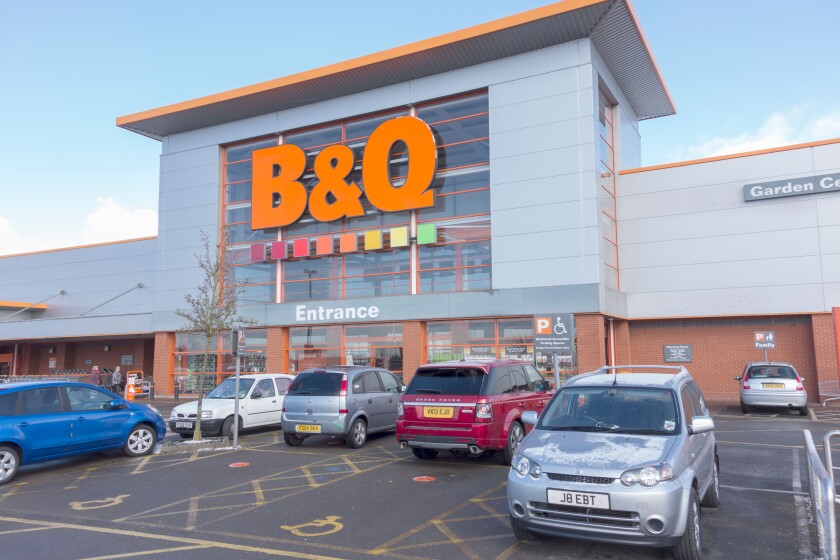 B&Q store in Halesowen