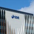 SSE plc logo on the side of their Reading offices.