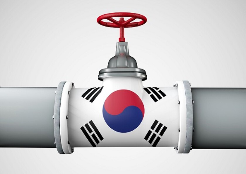 Korea oil pipeline concept from Alamy 30Mar23 575x375