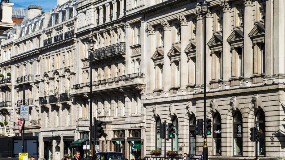Pall Mall buildings, London, England, U.K.