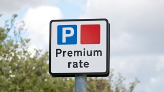Premium Rate Parking Sign