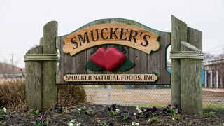 A logo sign outside of a facility occupied by Smucker Natural Foods, Inc., a subsidiary of the The J. M. Smucker Company, in Havre De Grace, Maryland