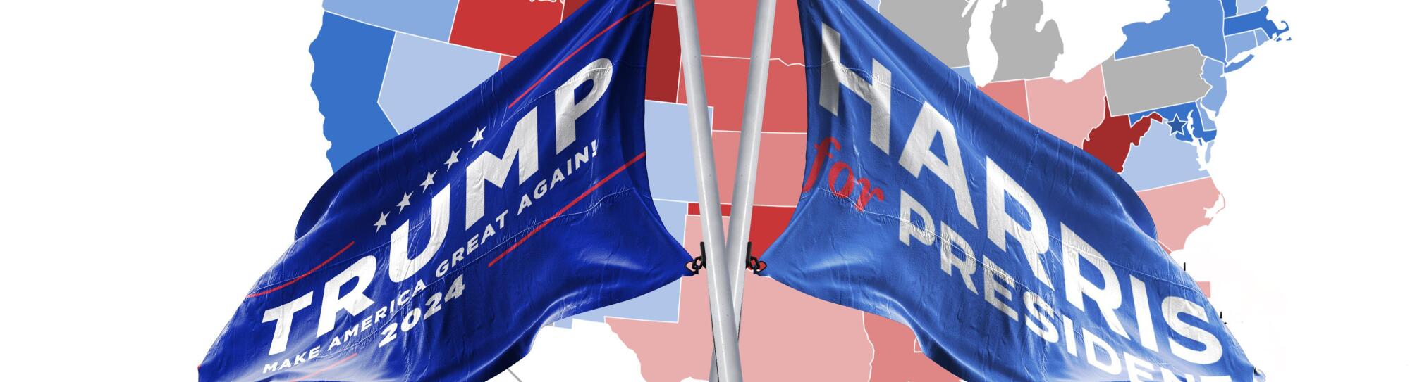 donald trump vs kamala harris