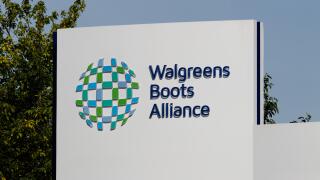 Deerfield - Circa June 2019: Walgreens Boots Alliance Headquarters. WBA brought together Walgreens and Alliance Boots pharmaceuticals IX